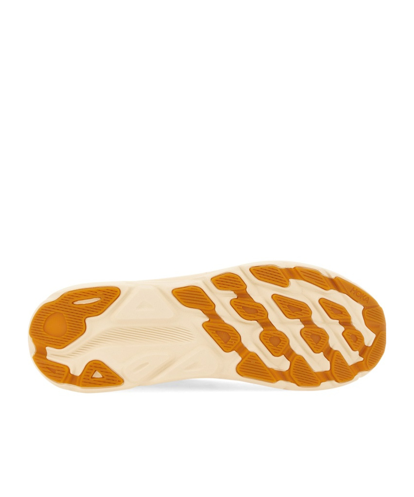 Hoka Pink Clifton 9 Sneakers In Nude