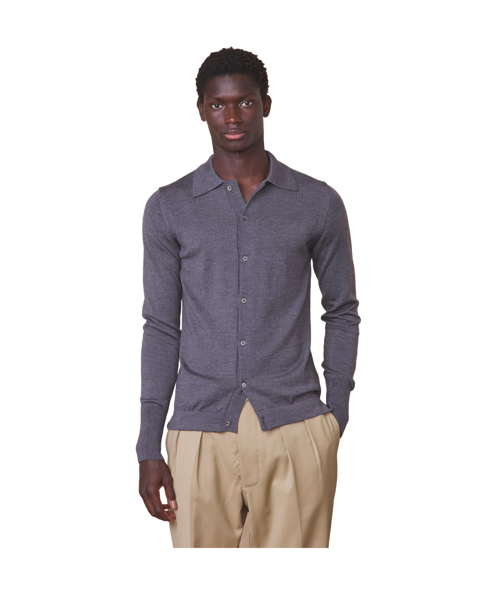 OFFICINE GENERALE BRENT MERINO POLO SHIRT