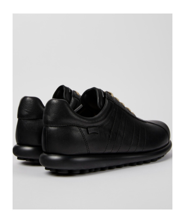 Camper Ariel Low-top Leather Sneakers In Black