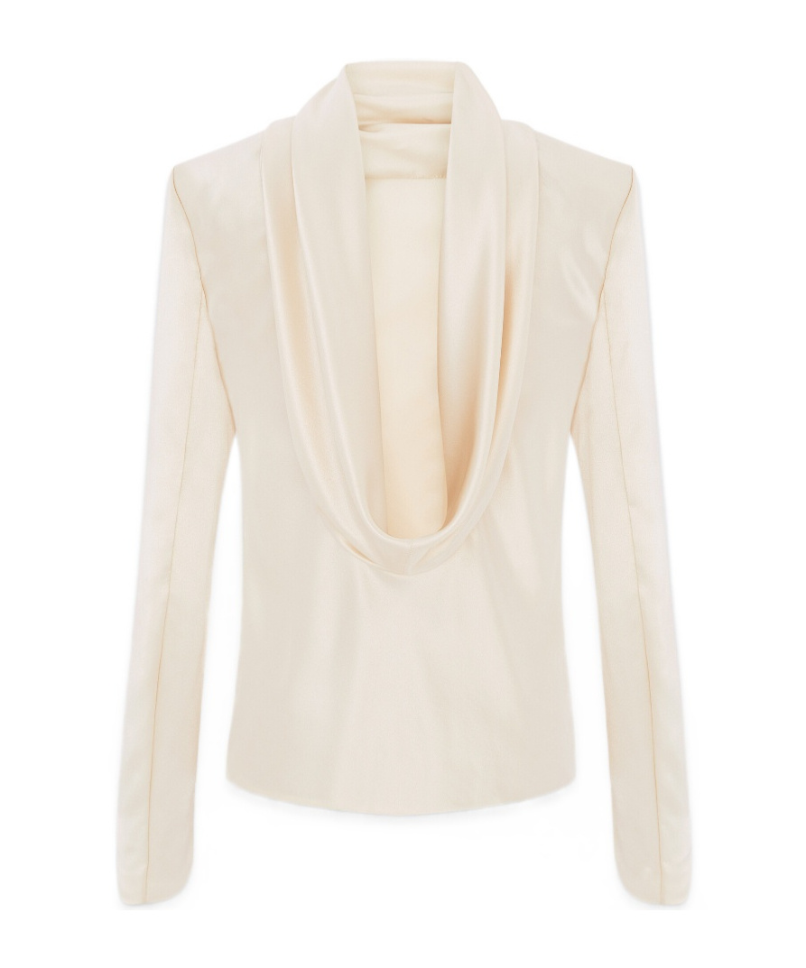 Saint Laurent Top In White
