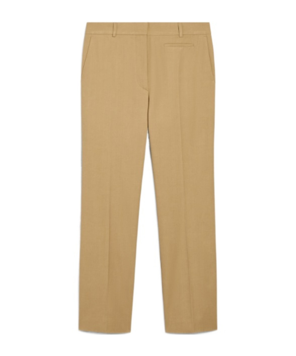 Sportmax Casual Trousers With Low Belt Loop In Nude
