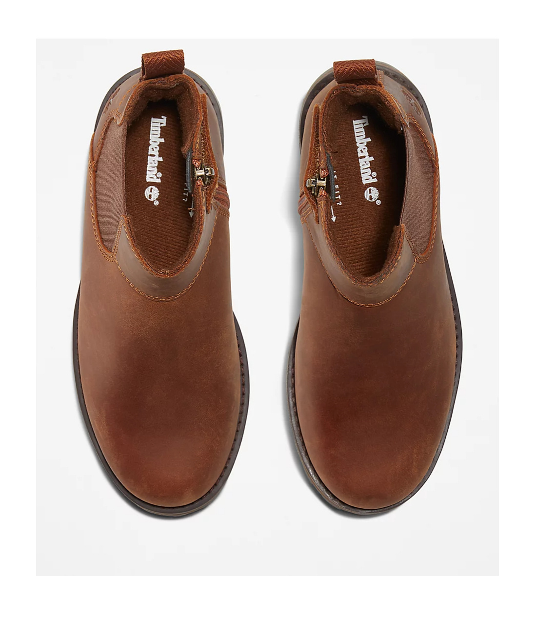 Timberland Round Head Chelsea Boots In Brown