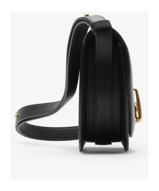 Burberry Mini Rocking Horse Crossbody Bag In Black