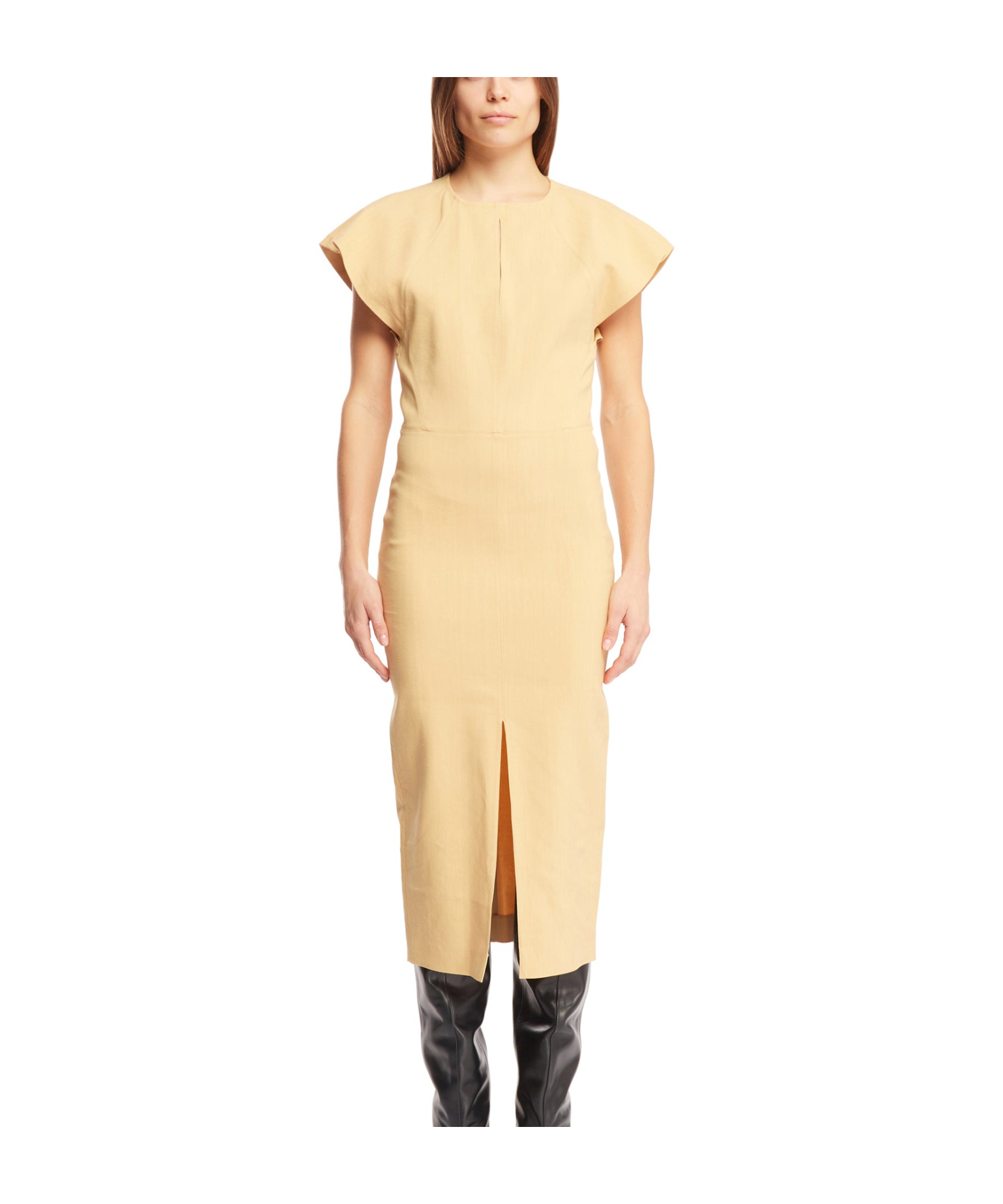 ISABEL MARANT ISABEL MARANT MIRNA SLIT DETAILED DRESS 