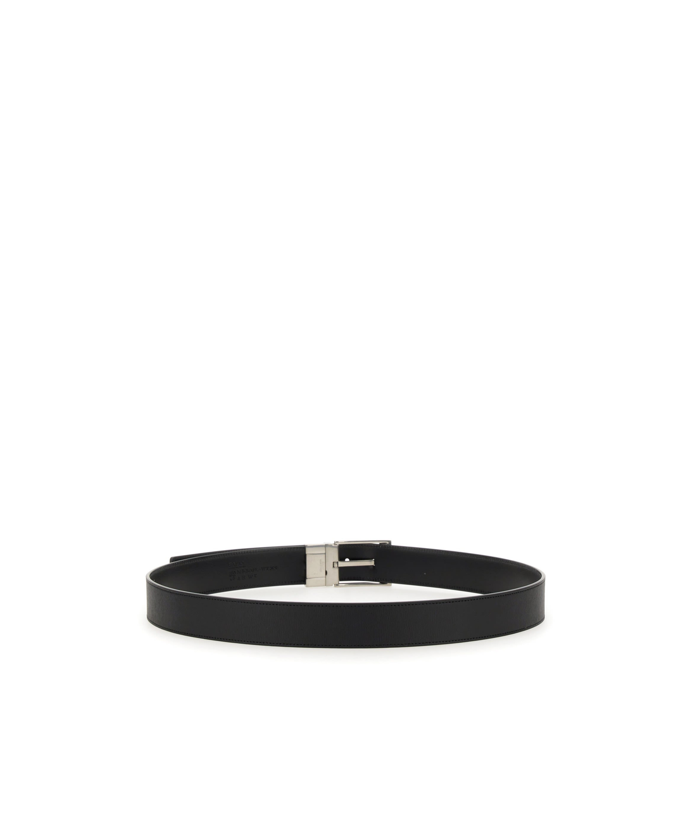 Bally "shiffie" Belt In Black