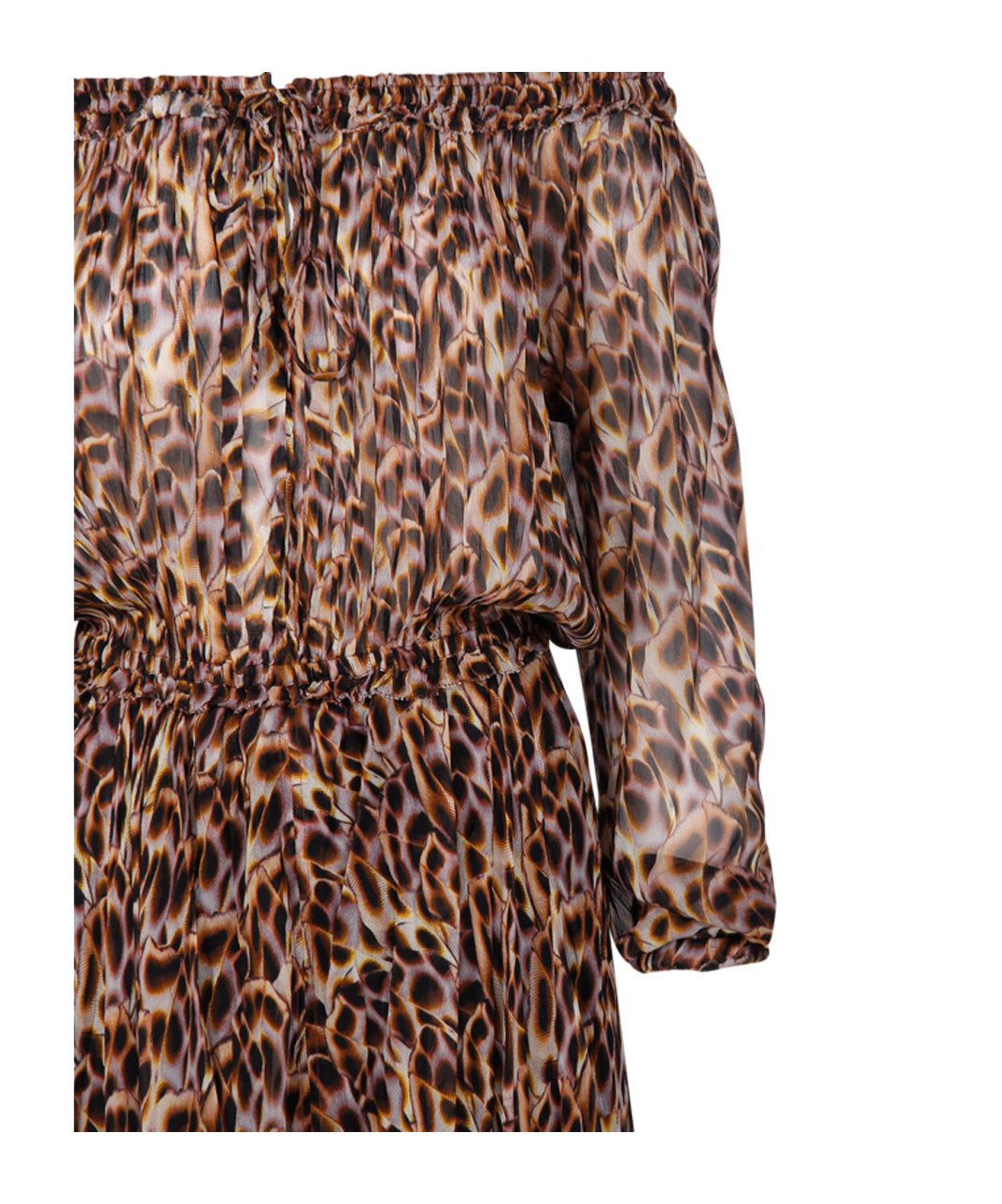 Isabel Marant Volga Graphic-print Maxi Dress In Brown