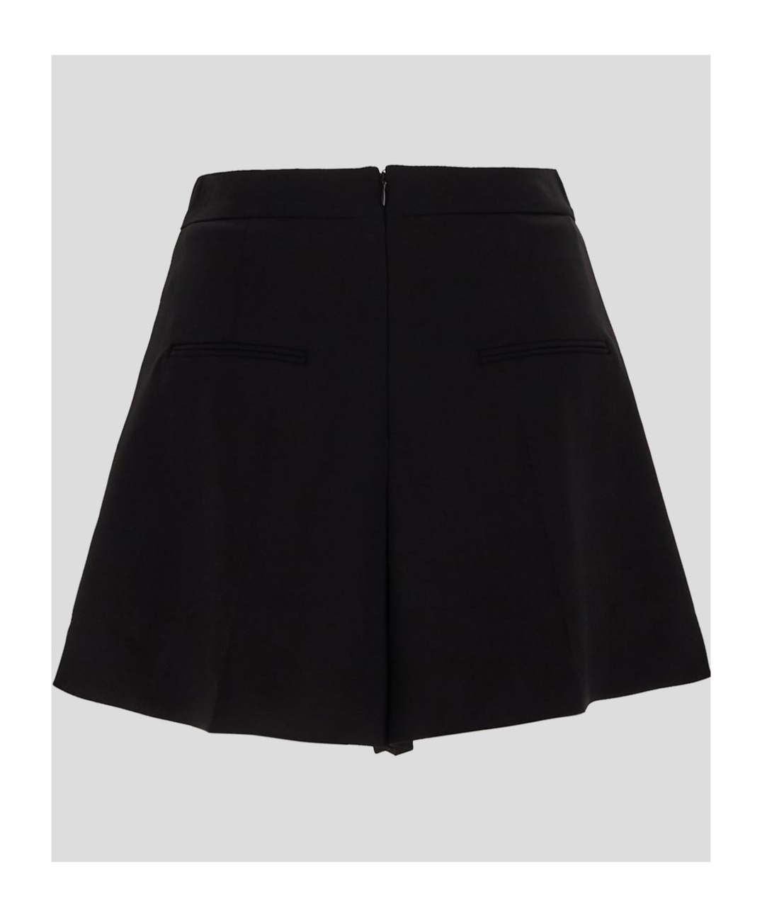 Balmain 8-button Pleated Shorts In Black
