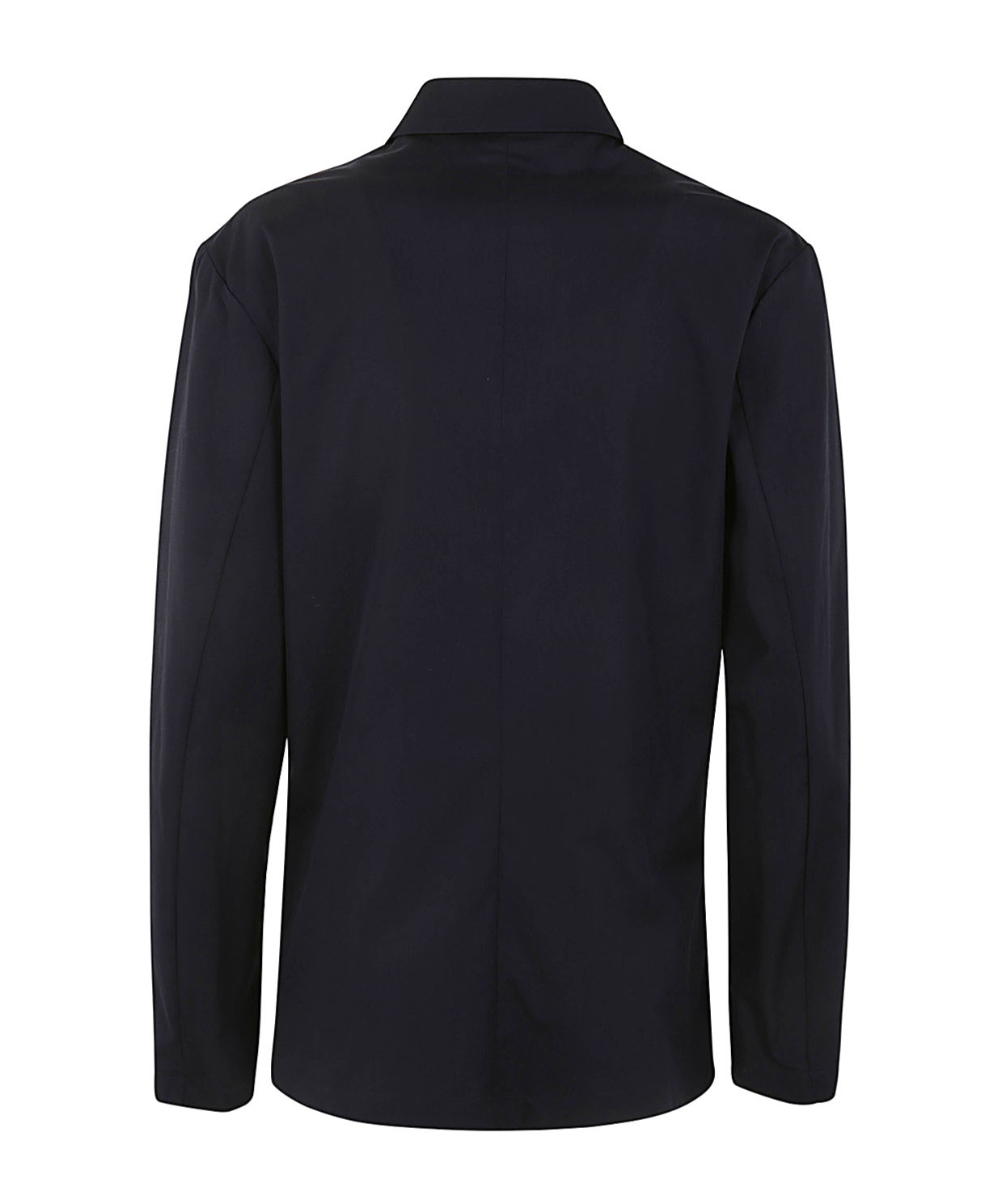 Dries Van Noten Double Breasted Long Sleeve Shirt In Black