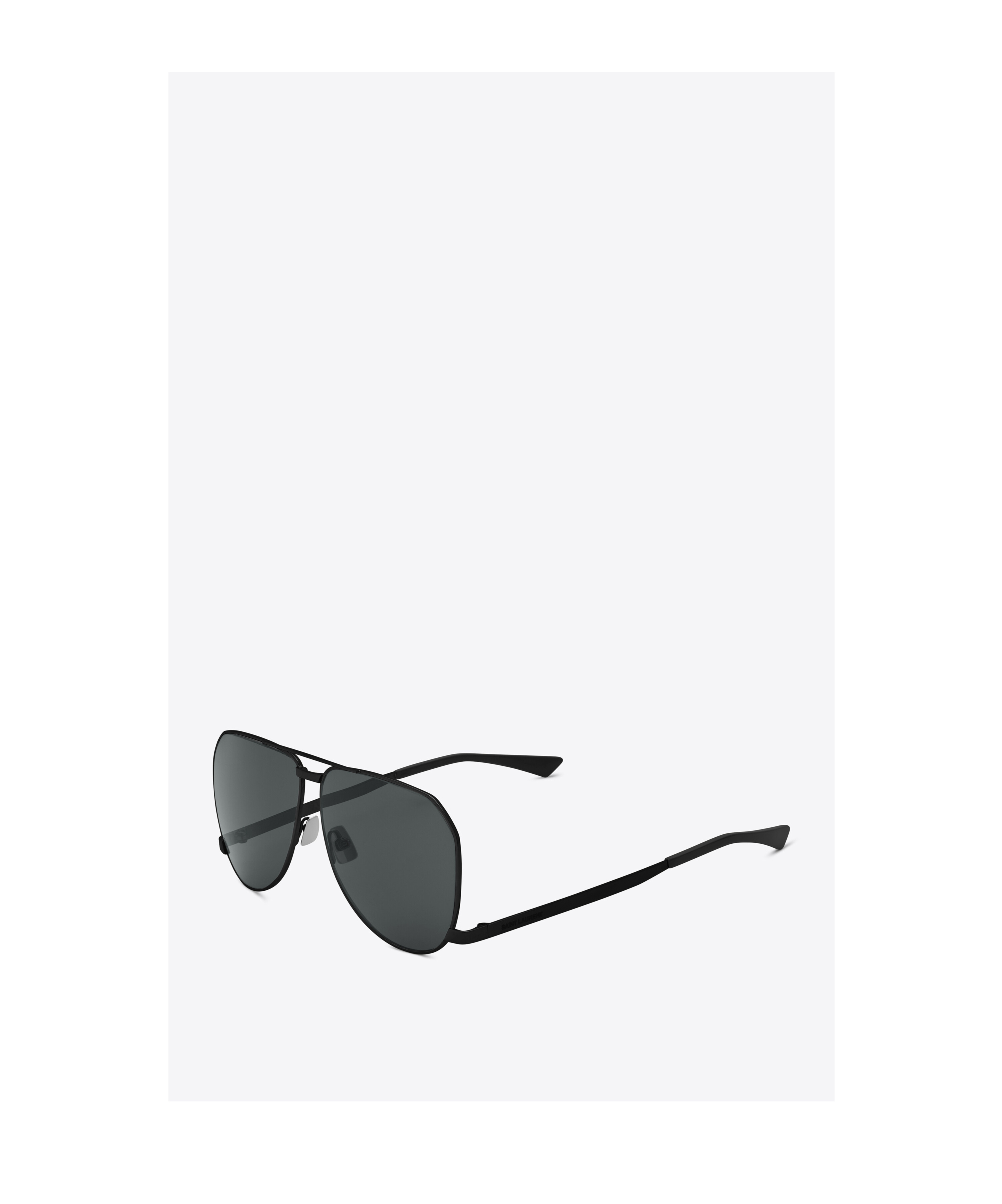 Saint Laurent Black Sl 690 Dust Sunglasses In Black