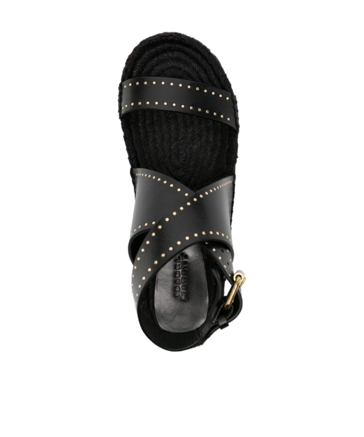 ISABEL MARANT STUDED LEATHER ESPADRILLES