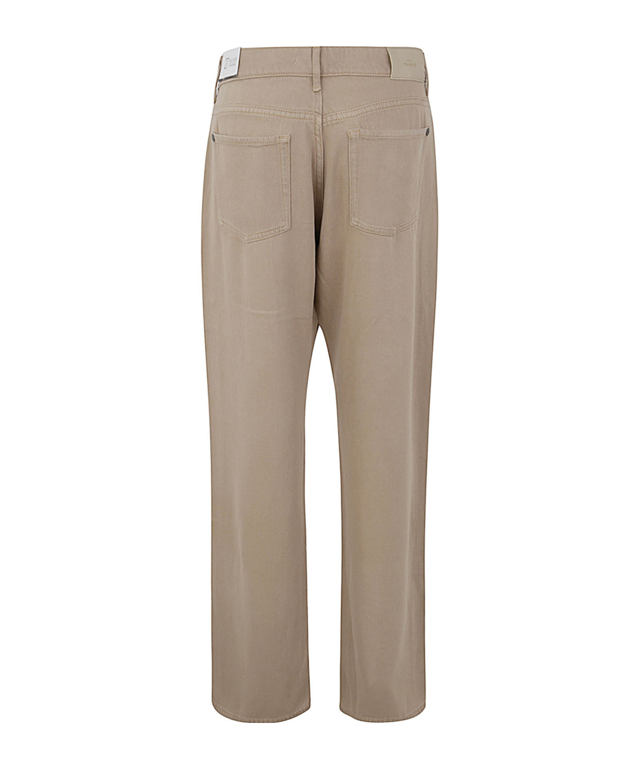 7 FOR ALL MANKIND TESS HIGH-RISE STRAIGHT-LEG TROUSERS