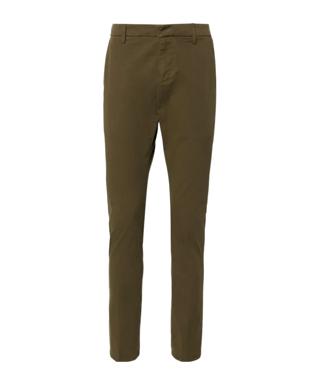 Dondup Gaubert Jeans With Pockets And Loops In Green