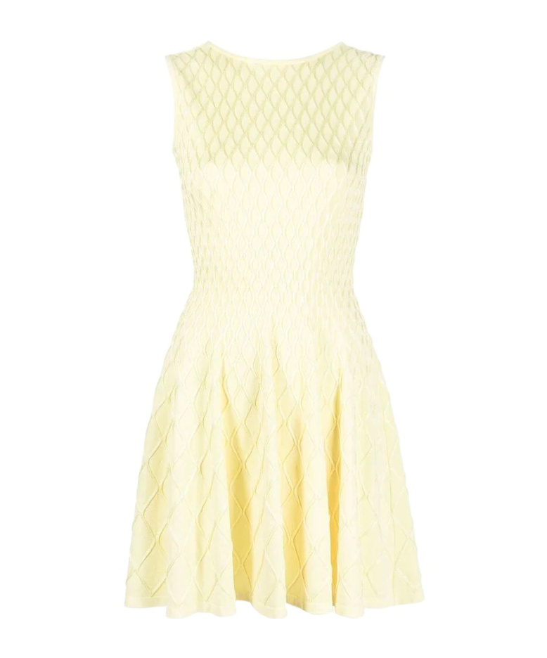 Antonino Valenti Sleeveless Knitted Dress In White