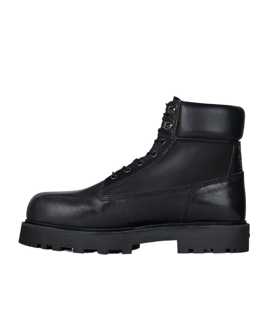 Givenchy Men's Storm Lace-up Boots In Black