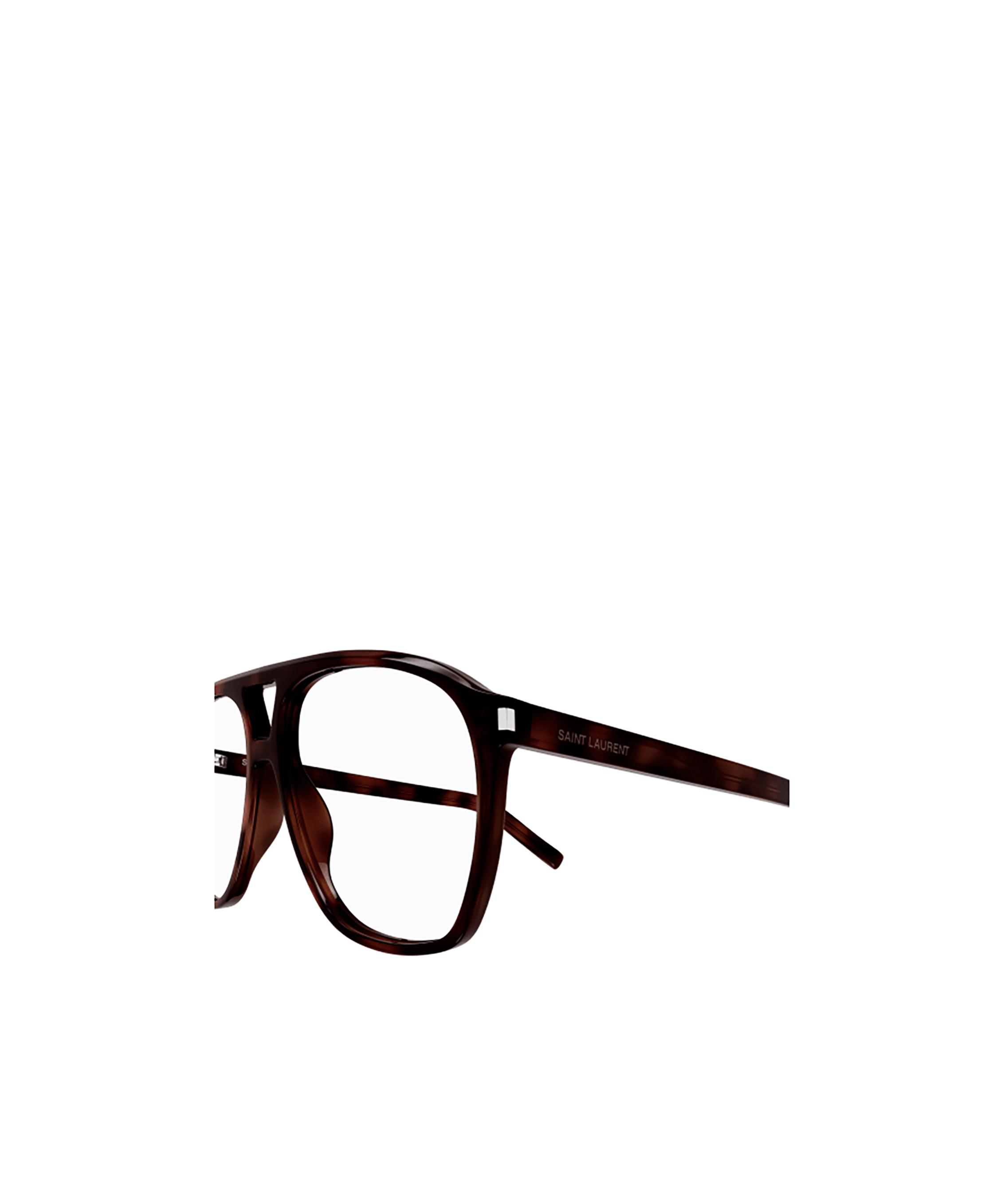 Saint Laurent Dune Navigator-frame Glasses In Black
