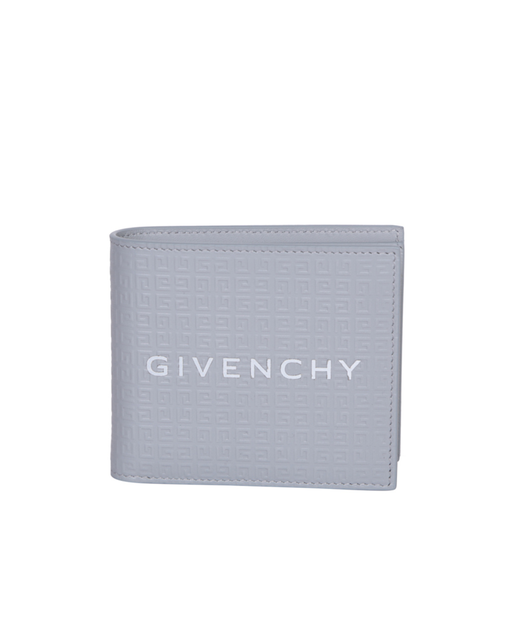 Givenchy 4g Micro Bi-fold Wallet In Gray