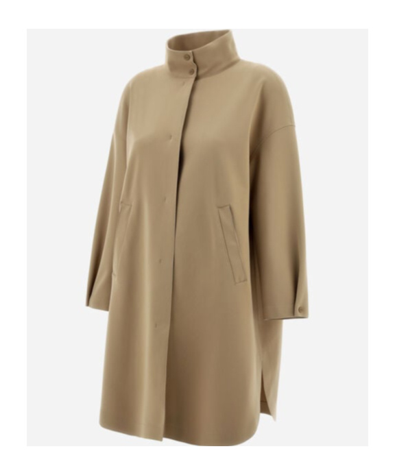 Herno First-act Pef ハイネックコート In Brown