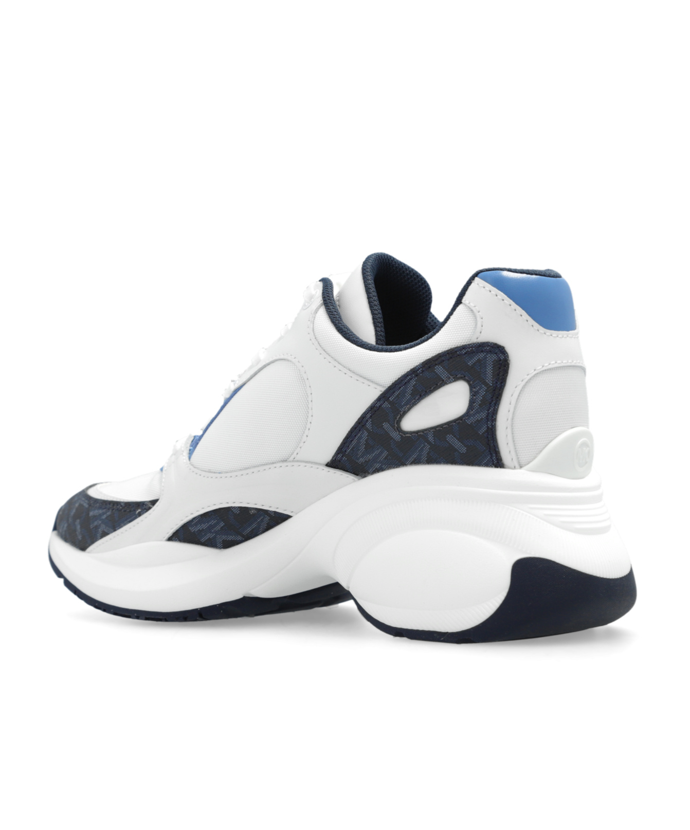 Michael Kors Zuma Panelled Sneakers In White
