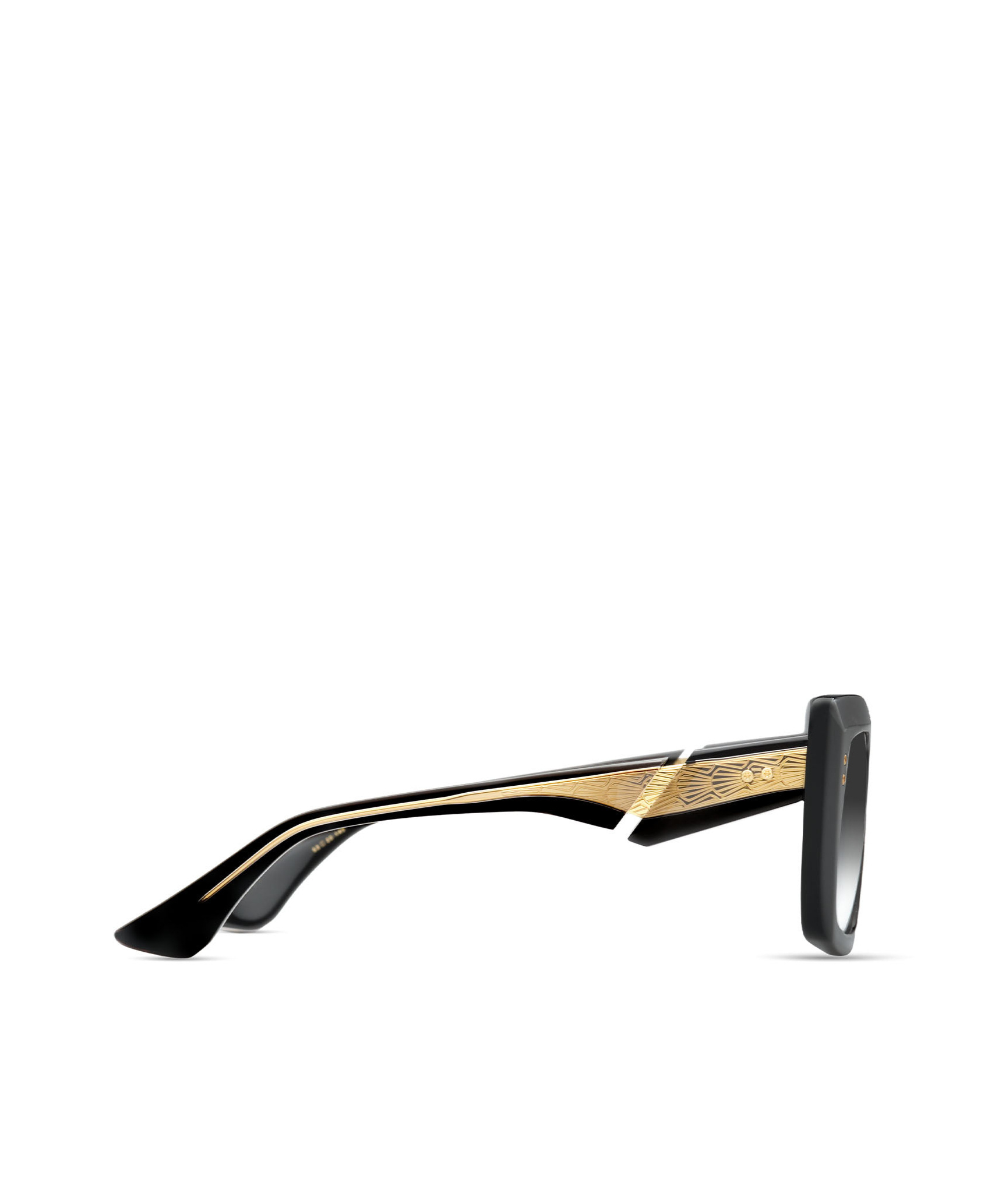 Dita Eyewear Square Sunglasses In Black