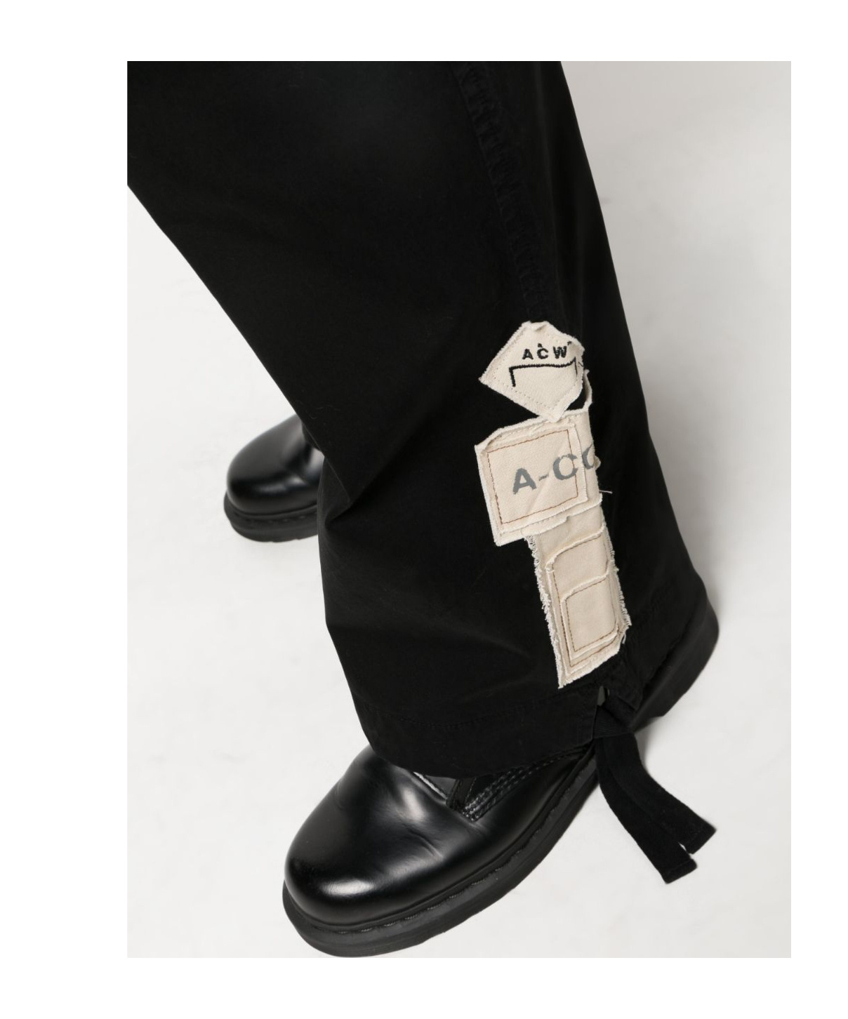 A-cold-wall* Black Ando Cargo Pants In Black