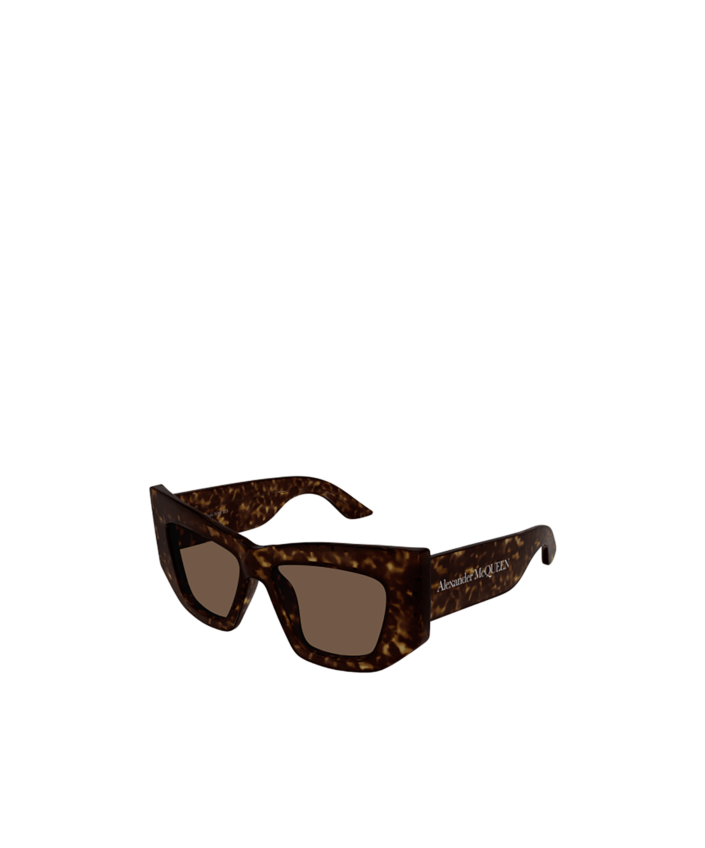 Alexander Mcqueen Eyewear Cat-eye Frame Sunglasses In Black
