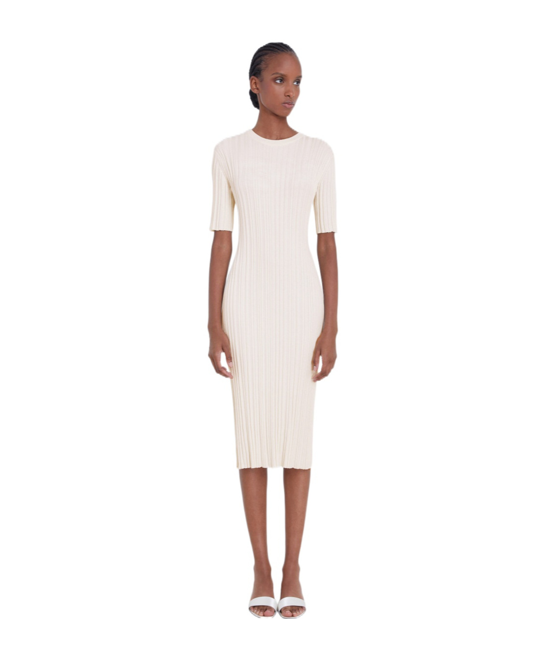 LOULOU STUDIO SHORT-SLEEVED DRESS