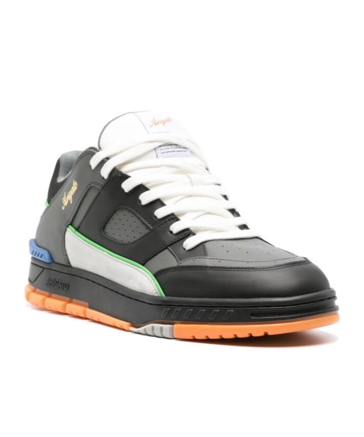 Axel Arigato Area Leather Sneakers In Black