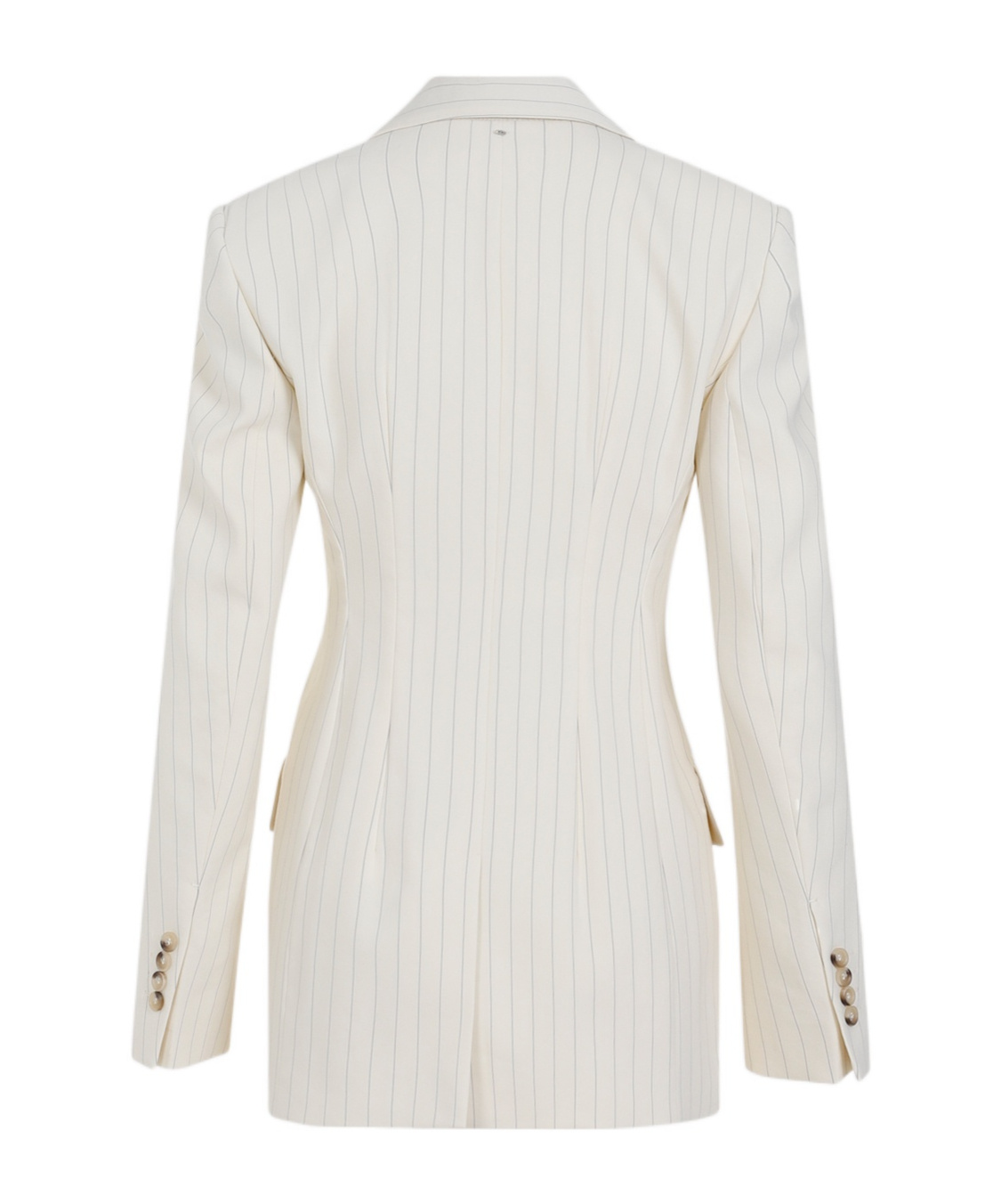 Sportmax Single-breasted Two-button Jacket In White