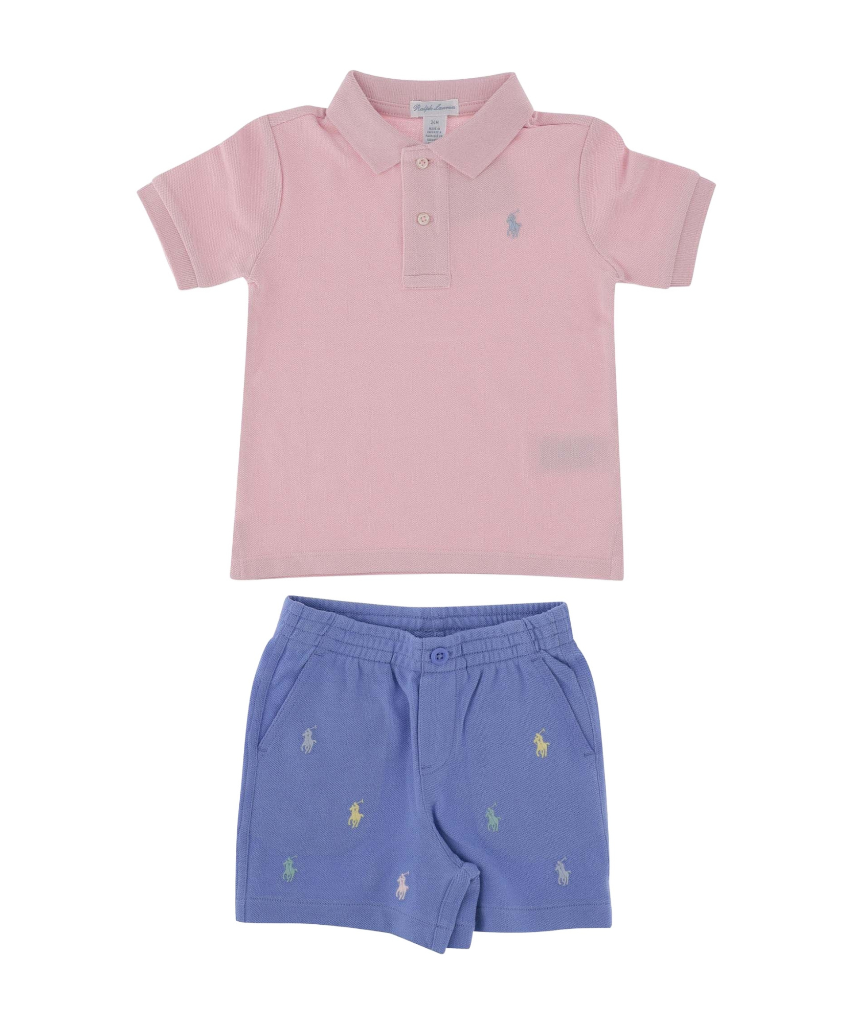 Polo Ralph Lauren Two-piece Outfit Set In Pink