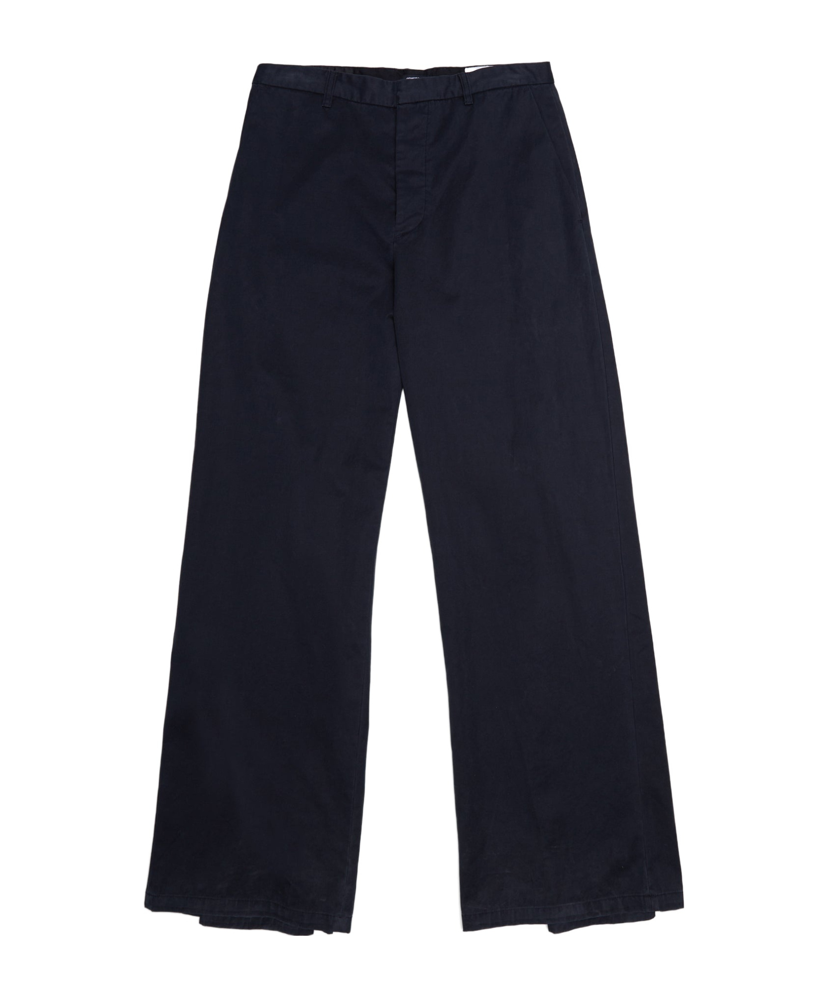 R13 High-waist Wide-leg Trousers In Black