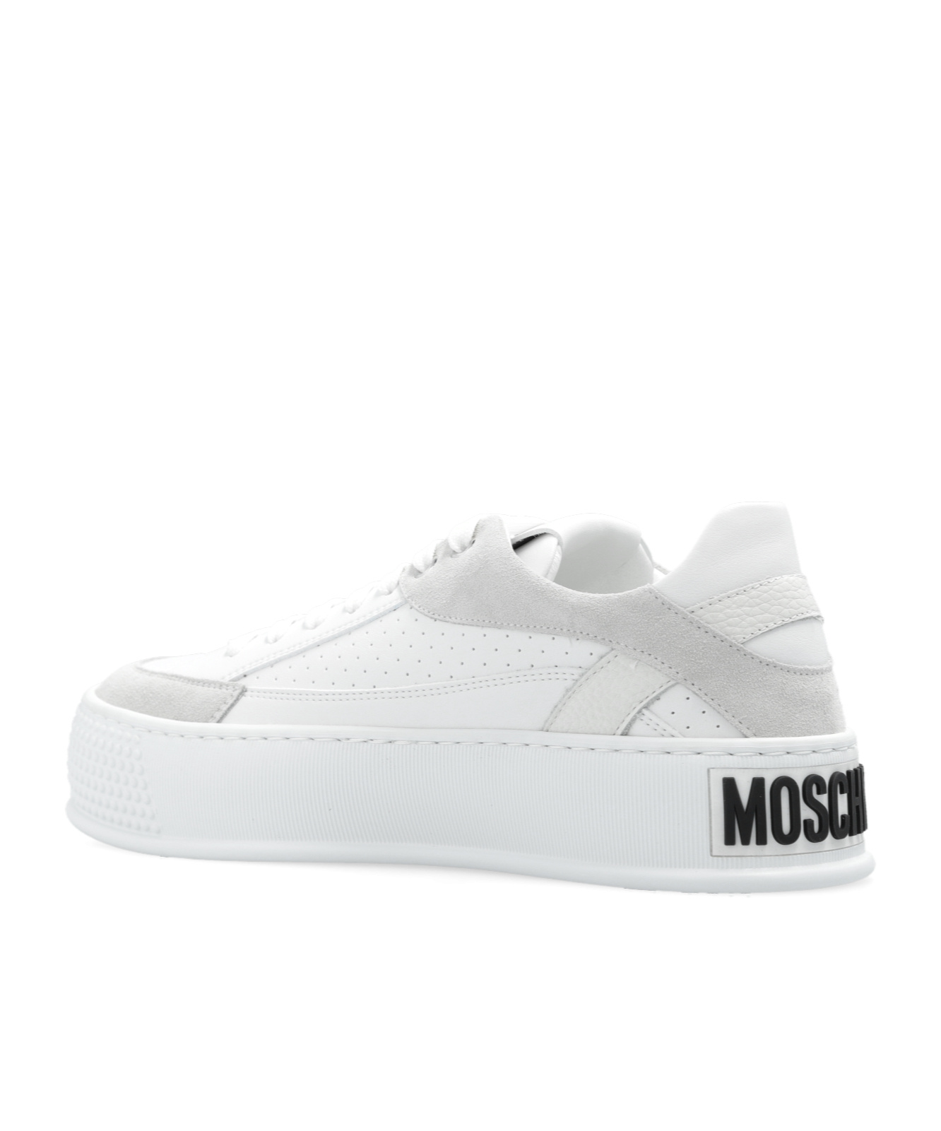 Moschino Round In White