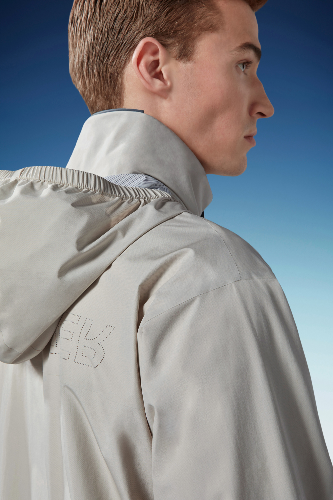 Moncler Veille Zip-up Jacket In Gray