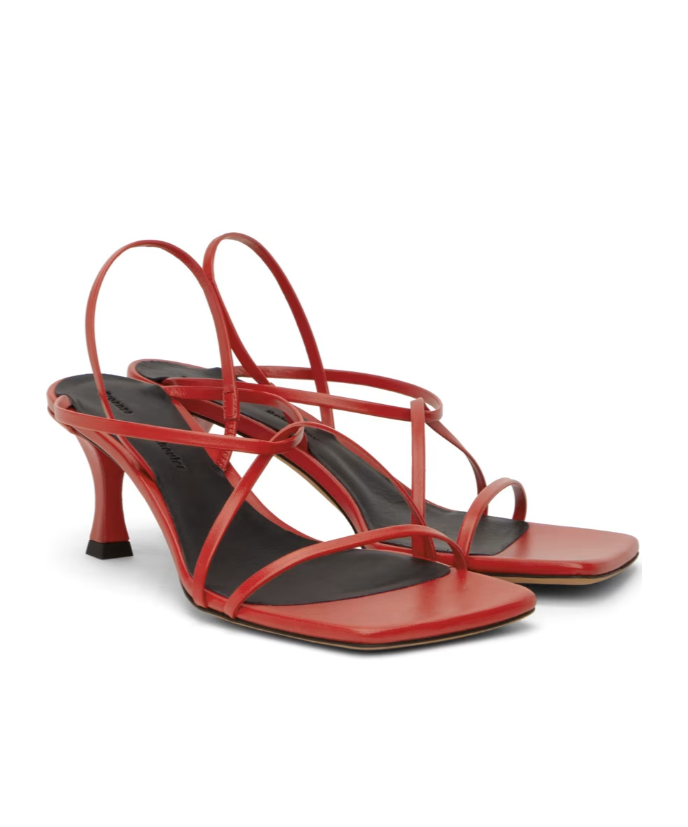 Proenza Schouler Stilettos With Square Head And High Heels In Brown
