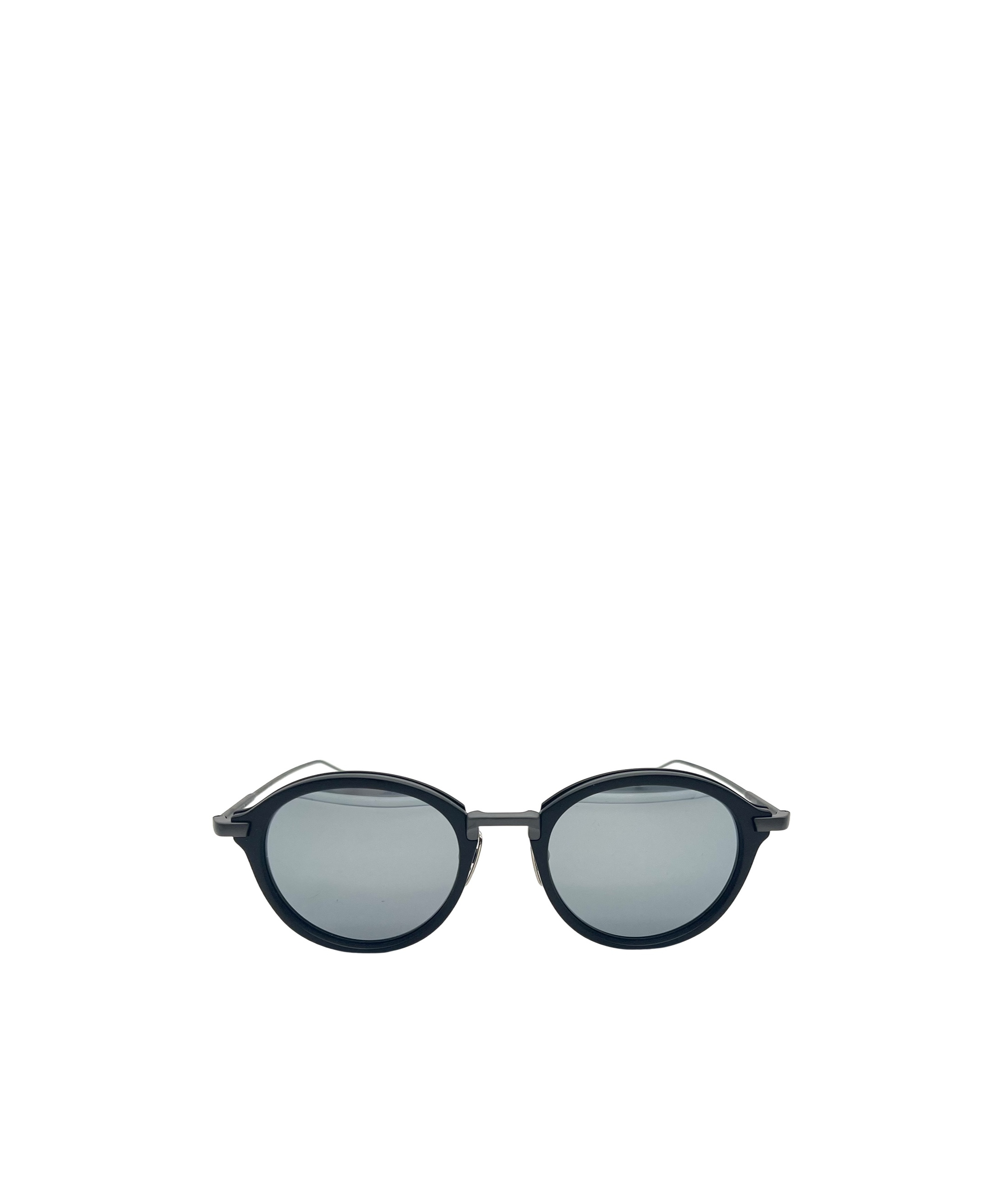 Thom Browne Round-frame Sunglasses In Gray