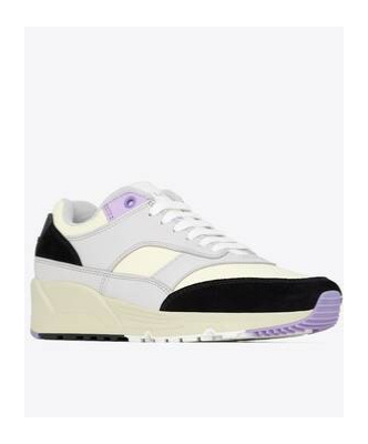Saint Laurent Bump Low-top Sneakers In White