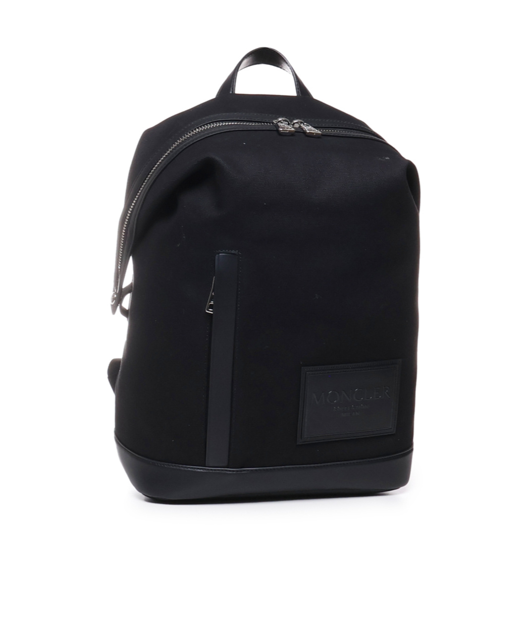 Moncler Alanah Logo-patch Backapack In Black