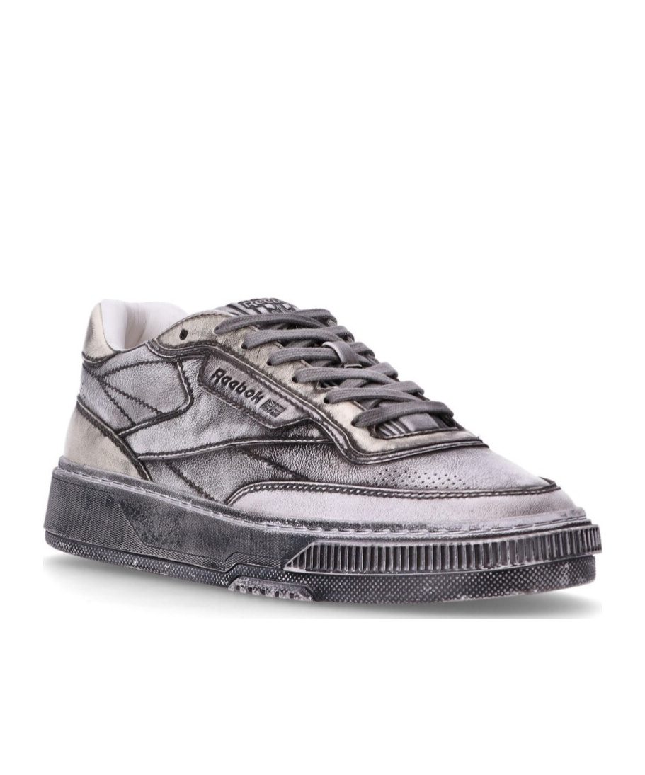 Reebok Lace Up Sneakers In Gray