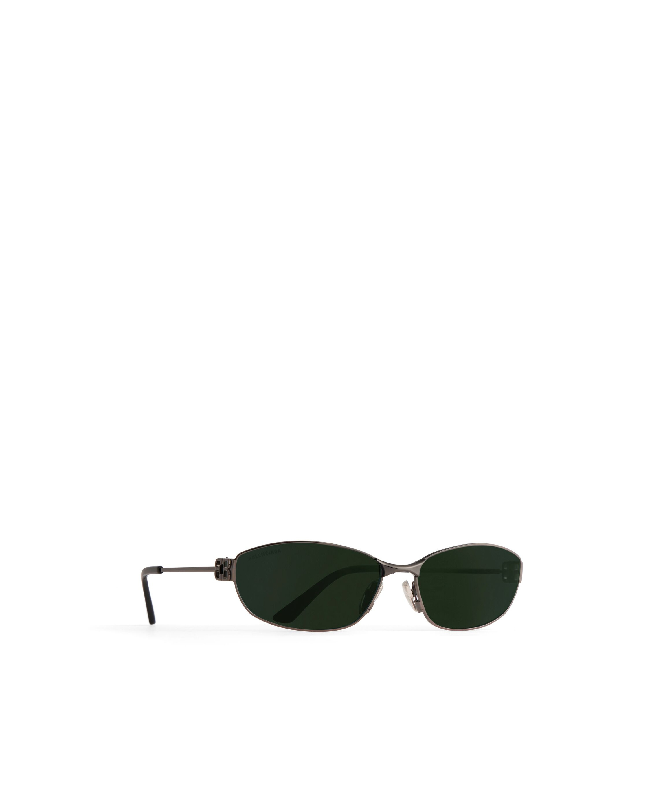 Balenciaga Grey Cat Eye Ladies Sunglasses Bb0335s 001 65 In Green