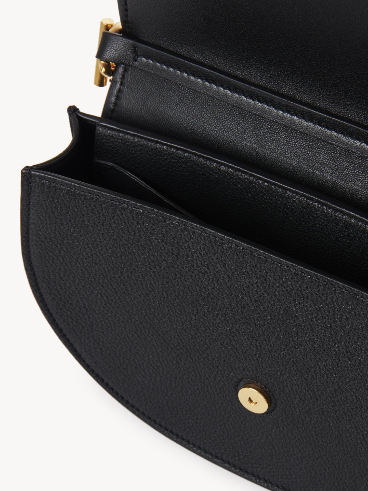 Chloé Leather Top Handle Bag In Black