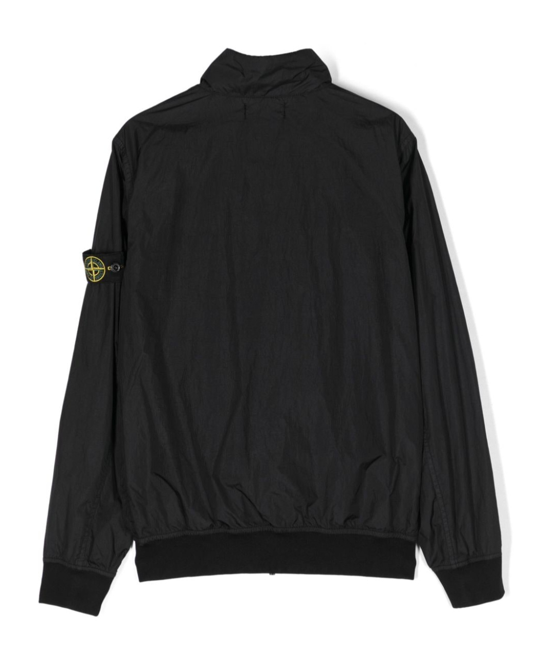 Stone Island Compass Lightweight Bomber Jacket In Black