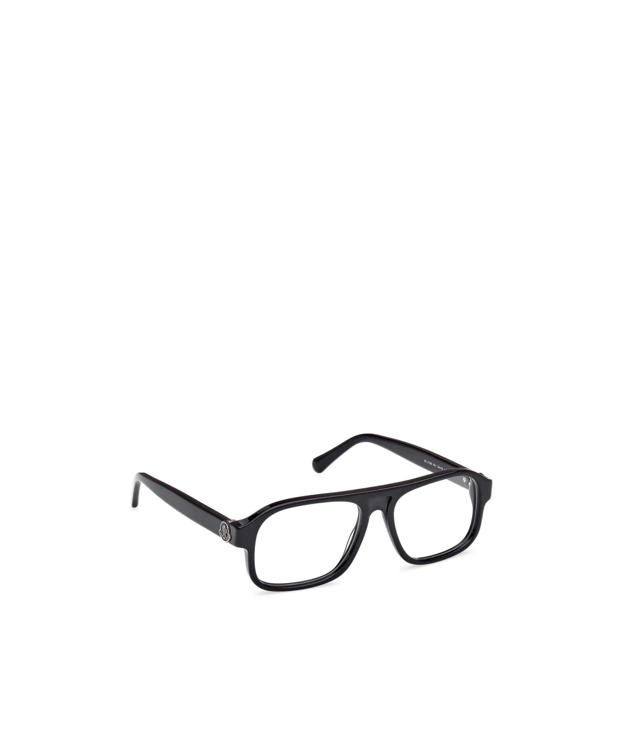 Moncler Logo Flat Mirror In Black