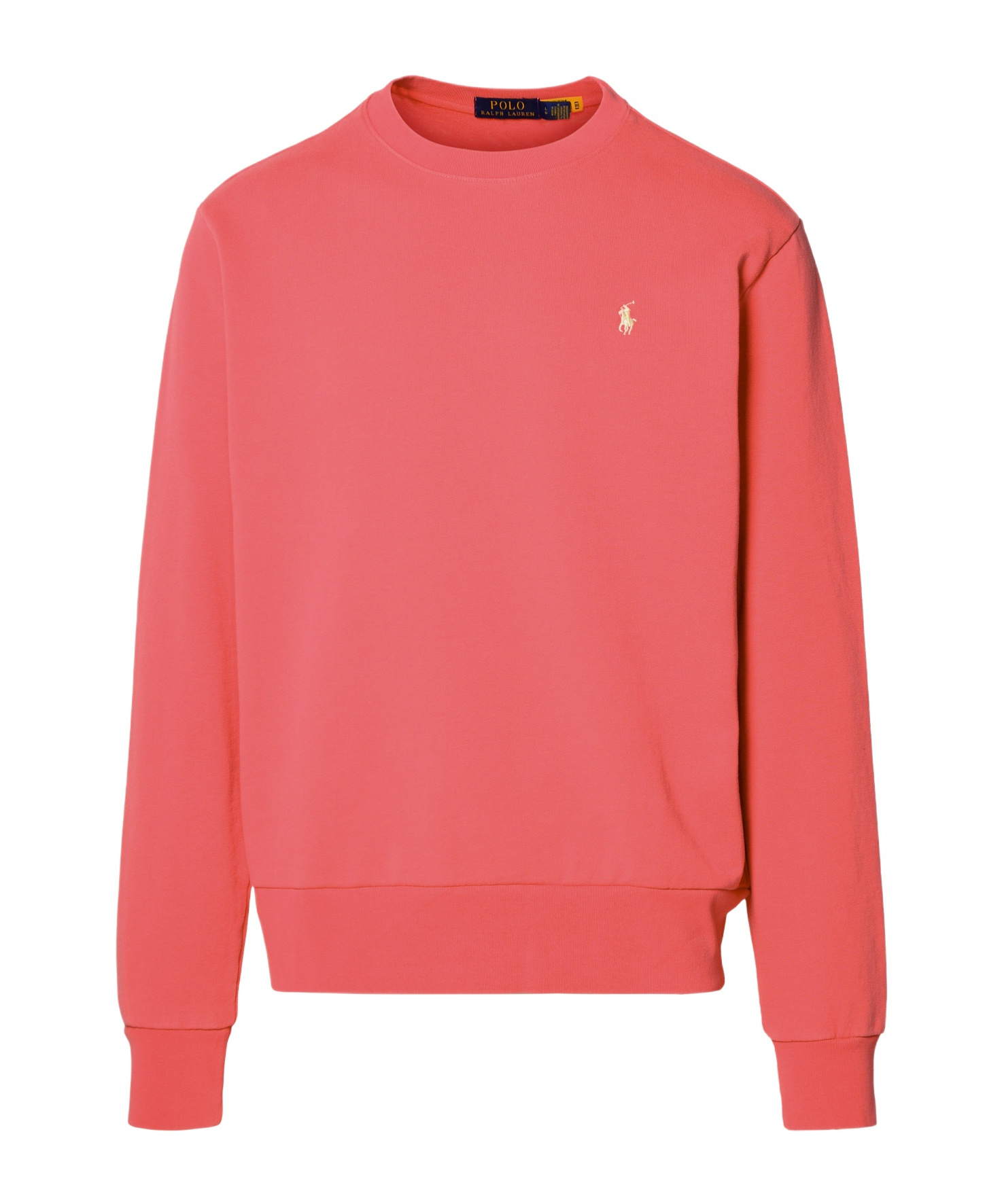 Polo Ralph Lauren Red Cotton Sweatshirt In Red