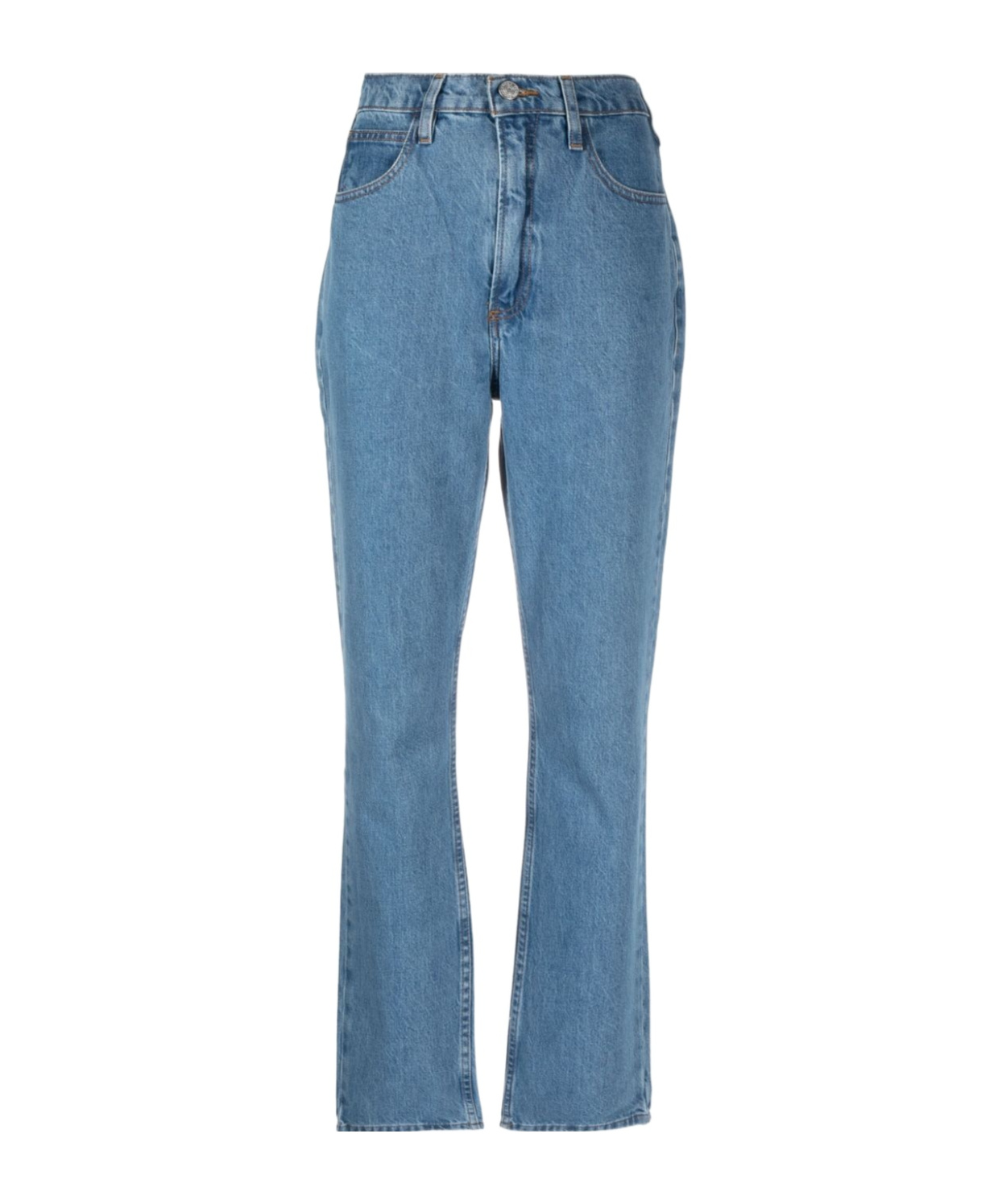 Frame Straight-leg Jeans In Blue