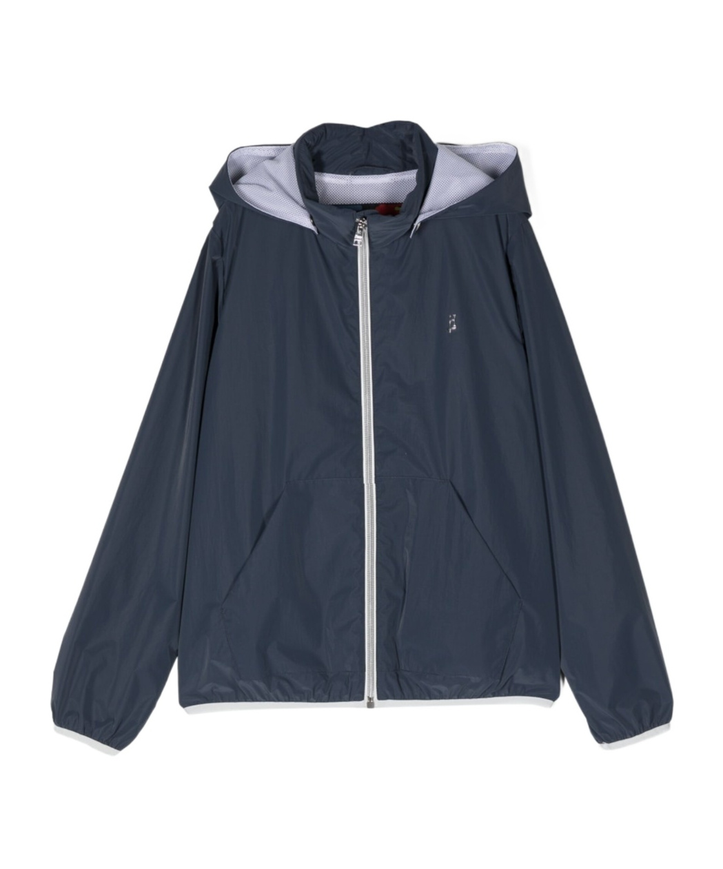 Herno Zipper Hooded Casual Jacket In Black