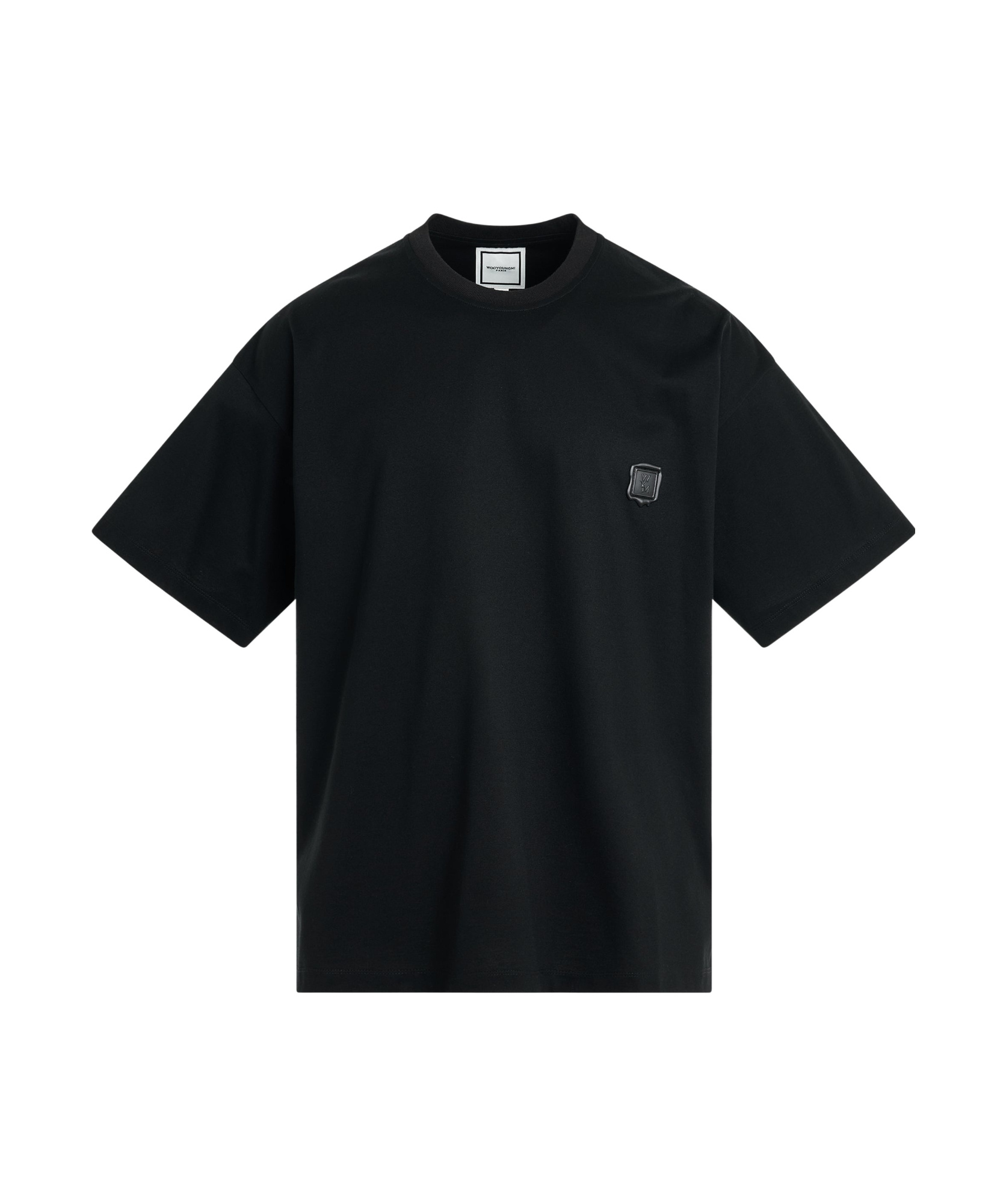 Wooyoungmi Short-sleeved T-shirt In Black