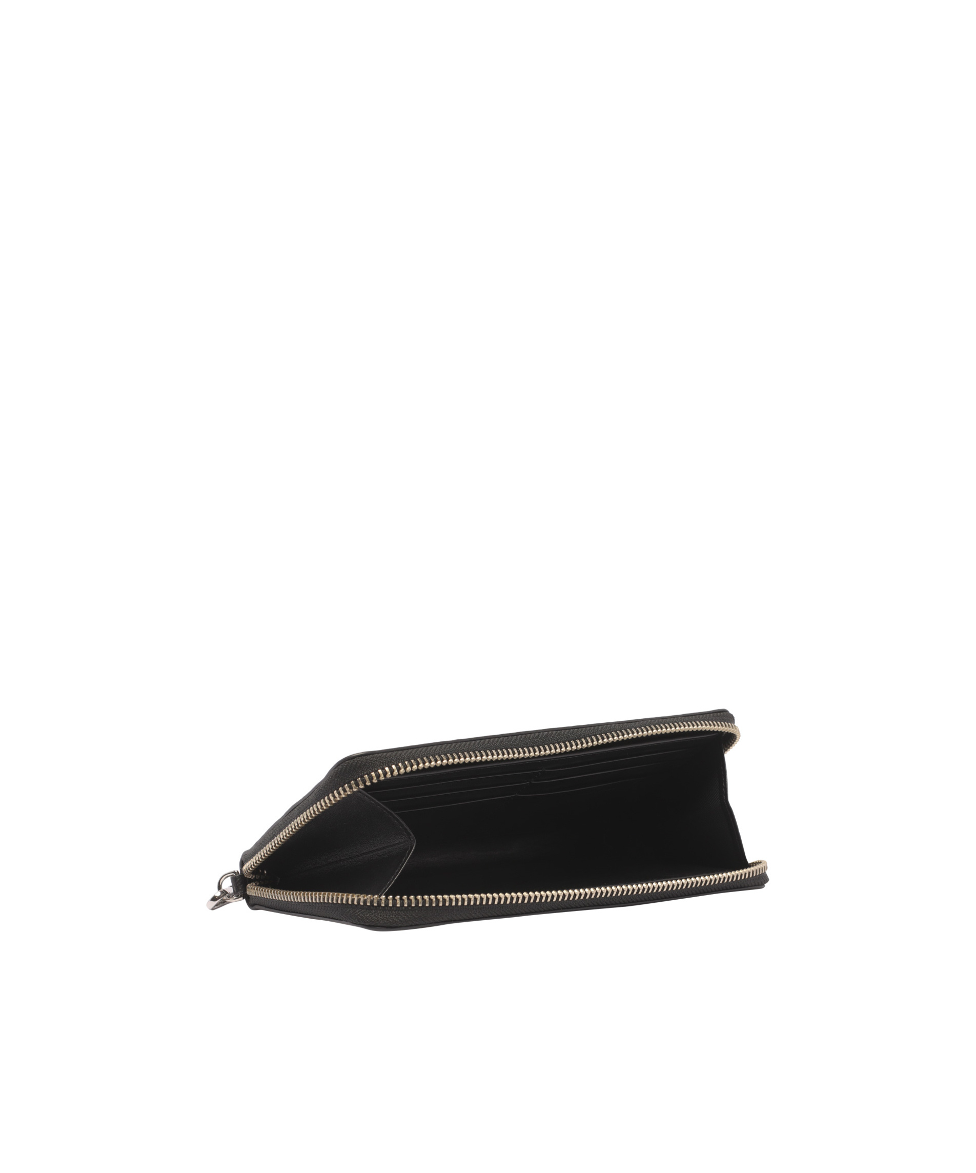 Marc Jacobs The Monogram Continental Wristlet Wallet In Black