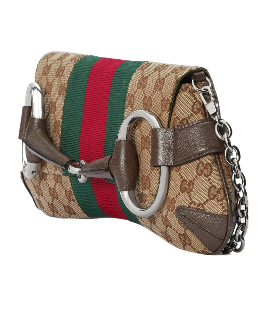 GUCCI MEDIUM HORSEBIT CHAIN SHOULDER BAG