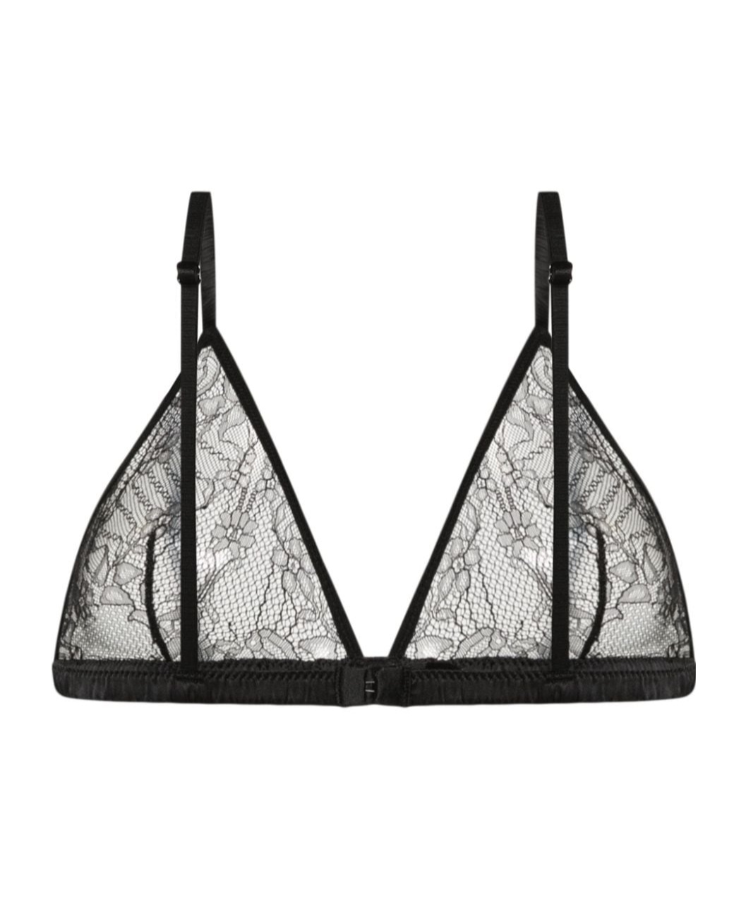 ANINE BING MADDY FLORAL-LACE BRA