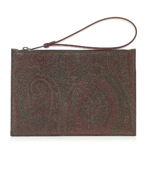Etro Pattern Handbag In Brown