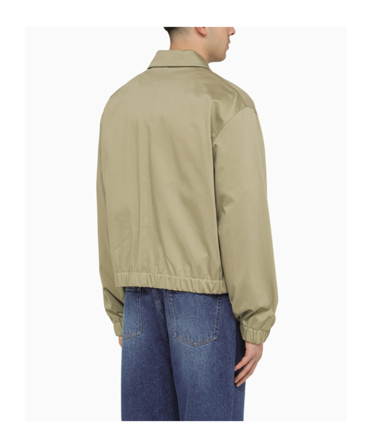 Shop Ami Alexandre Mattiussi Pilot's Jacket In Green